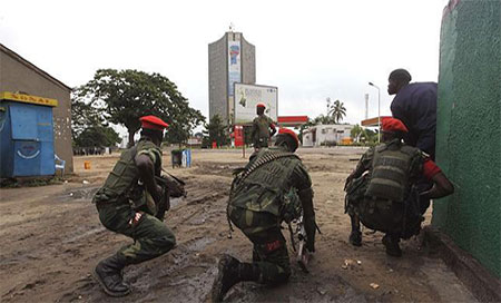 Soldados del Congo Aumentan a 49 los muertos por los choques en RDC